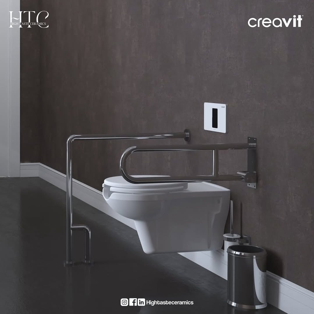 Creavit Handicapped WC, Washbasin & Accessories